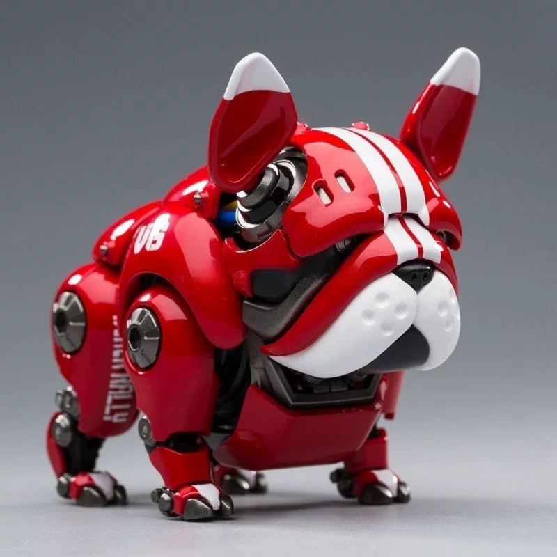 Mechanical airplane, robot dog, minifigure, (Physicals)