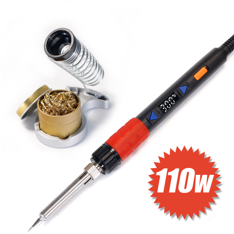 谊华YIHUA供应大功率数显电烙铁 可调恒温烙铁套装 110W数显烙铁