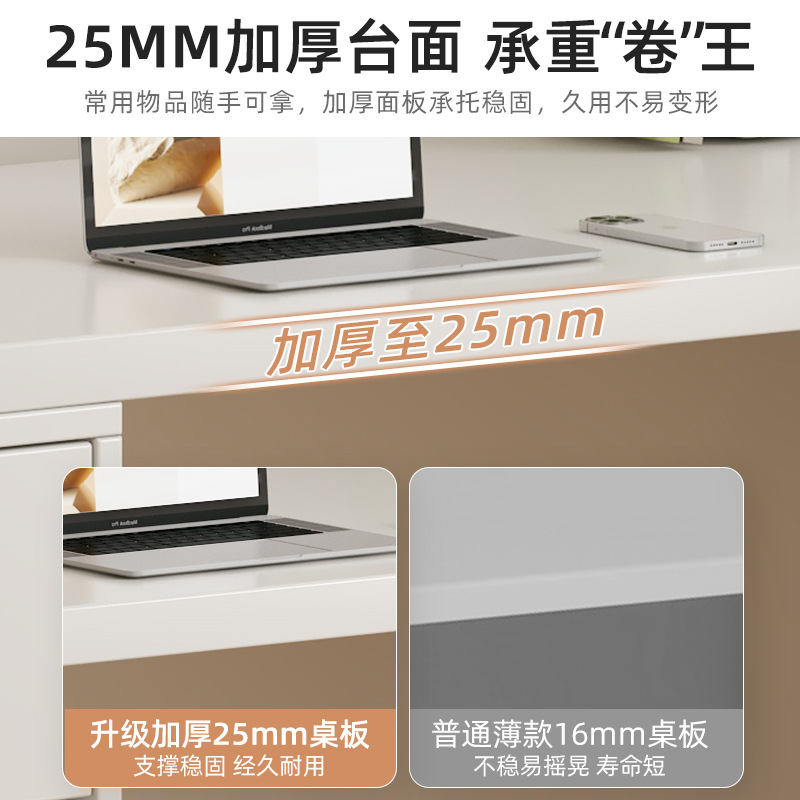 Tocador dormitorio simple moderno tocador escritorio de la computadora integrado escritorio doble estudiante ESTUDIO EN CASA MESA de maquillaje