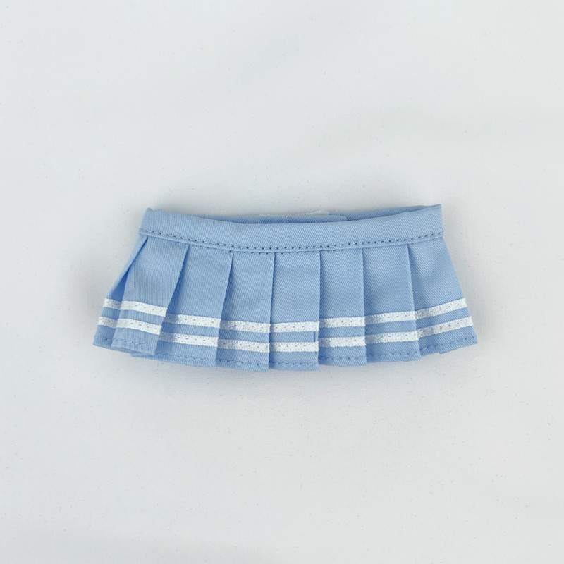 15cm17cm拉布布娃衣羽毛球女孩运动套装labubu马卡龙坐坐派对衣服|undefined