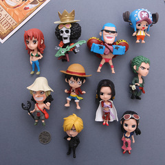 海賊王冰箱貼3D立體磁吸冰箱裝飾貼路飛磁力貼吸磁貼卡通創意家居