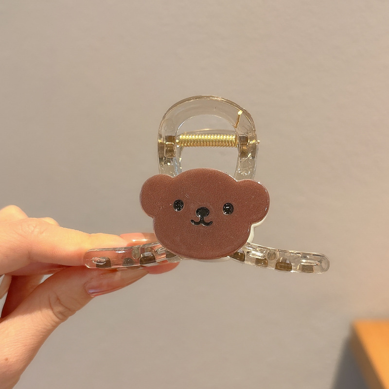 Clip de agarre de sentido de alta calidad de temperamento 2025 nuevo clip de tiburón para el cabello en la parte posterior de la cabeza