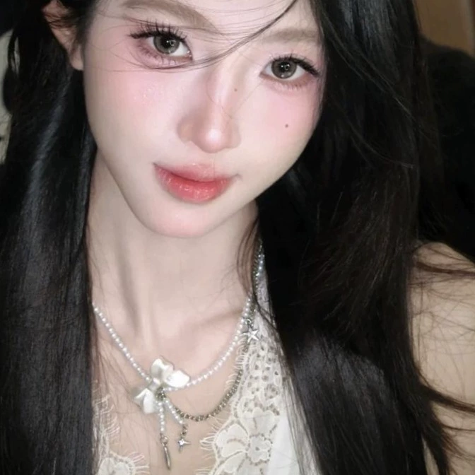 Милое и крутое маленькое ароматное жемчужное ожерелье с бантом для женщин, изысканное и высококачественное легкое роскошное милое и крутое ожерелье-цепочка на ключицы, аксессуары