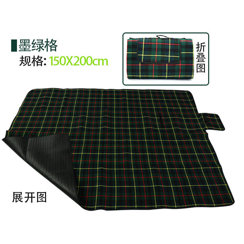 户外野餐垫地垫印刷logo牛津布防水防潮垫便携折叠加厚露营帐篷垫