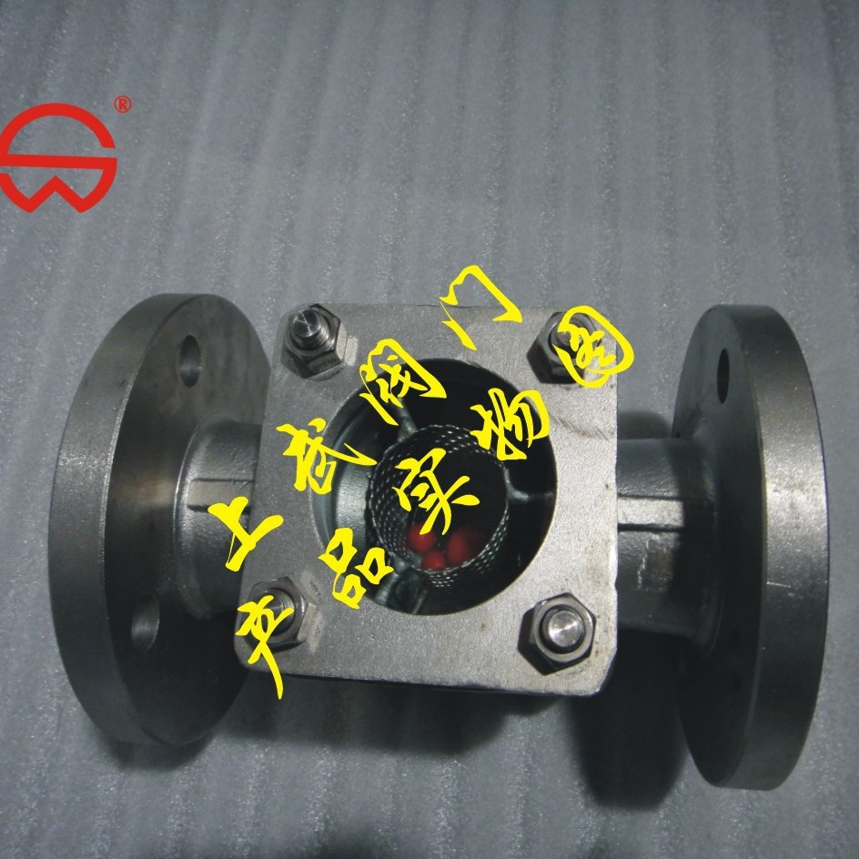 美标法兰不锈钢浮球视镜