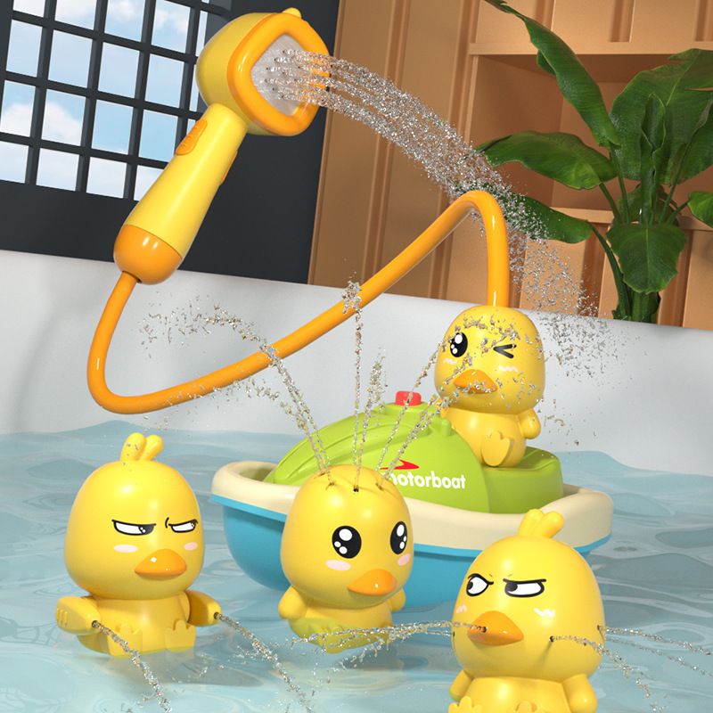 Cross-Border Hot-Selling Duck Electric Shower Toy Baby Bath Water Play Toy Baby Spray Shower Bathroom Toy Cross-Border Hot-Selling Duck Electric Shower Toy Baby Bath Water Play Toy Baby Spray Shower Bathroom Toy