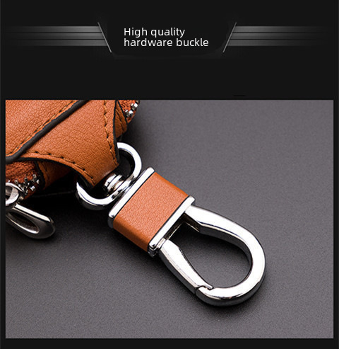 GM General Motors Key Fob Car Key Holder Key Case for Men and Women Business Zipper Key Chain Multi-Function Key Protector