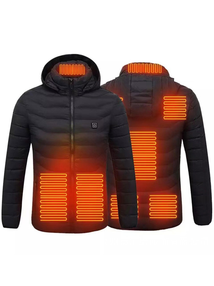 Suministro directo de fábrica transfronteriza ropa de calefacción inteligente calefacción ropa acolchada de algodón calefacción eléctrica térmica al aire libre calefacción inteligente ropa acolchada de algodón