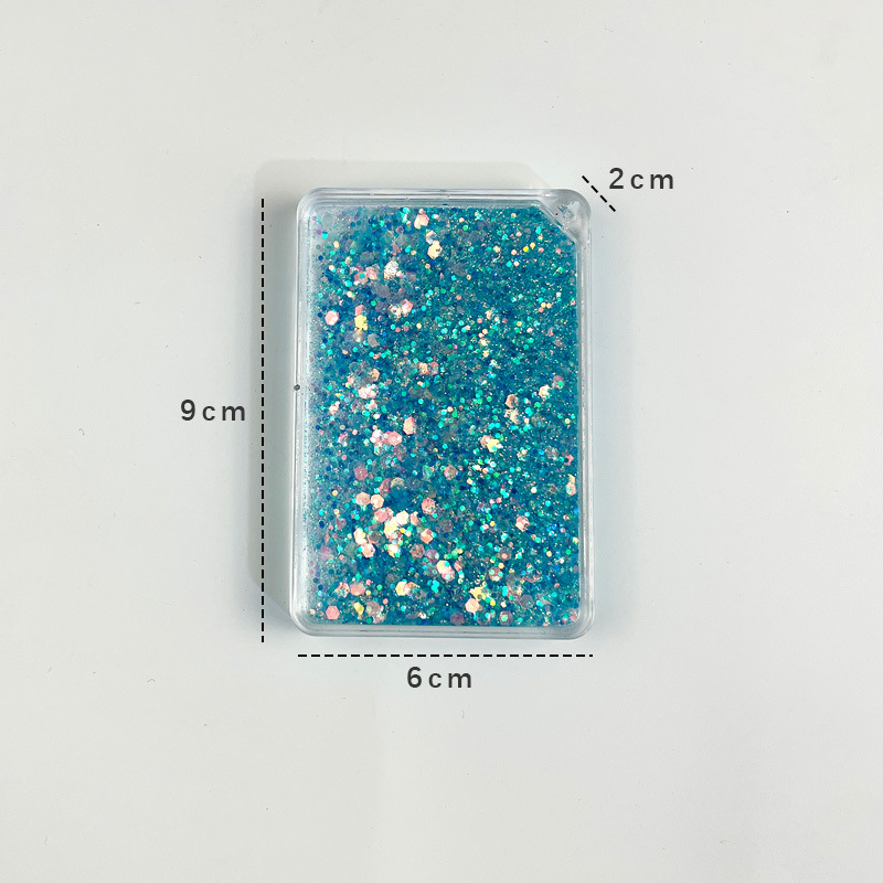 6*9 아쿠아 블루# 체인 보내기