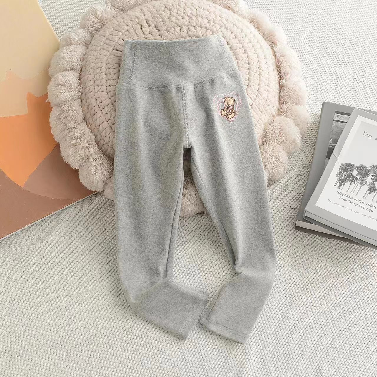 Little Bear children's clothing, autumn style, girls' leggings, dropshipping available.