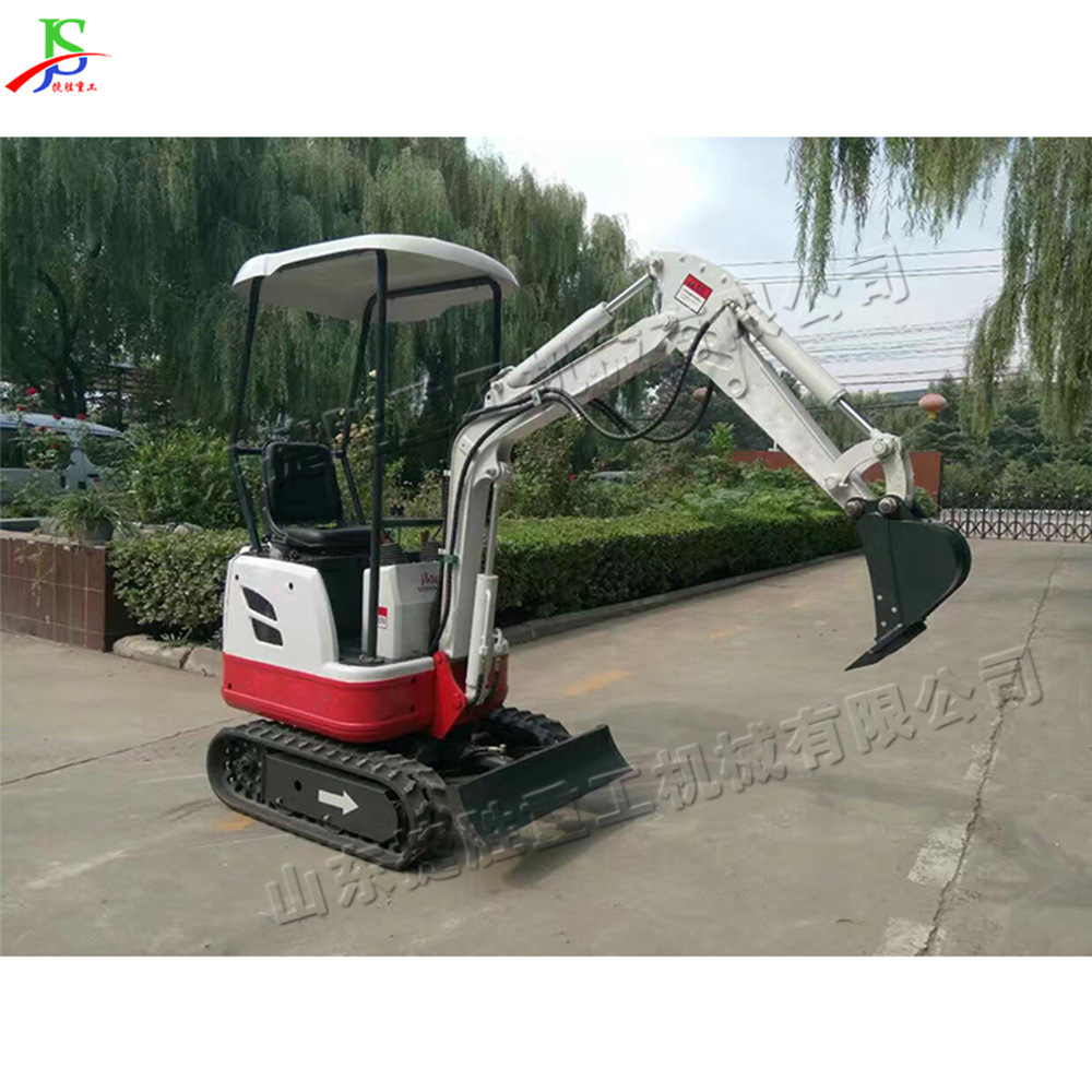 Mini excavadora hidráulica con cobertizo agrícola perforación rotatoria tipo rastreo gran excavadora de carga para ingeniería de construcción
