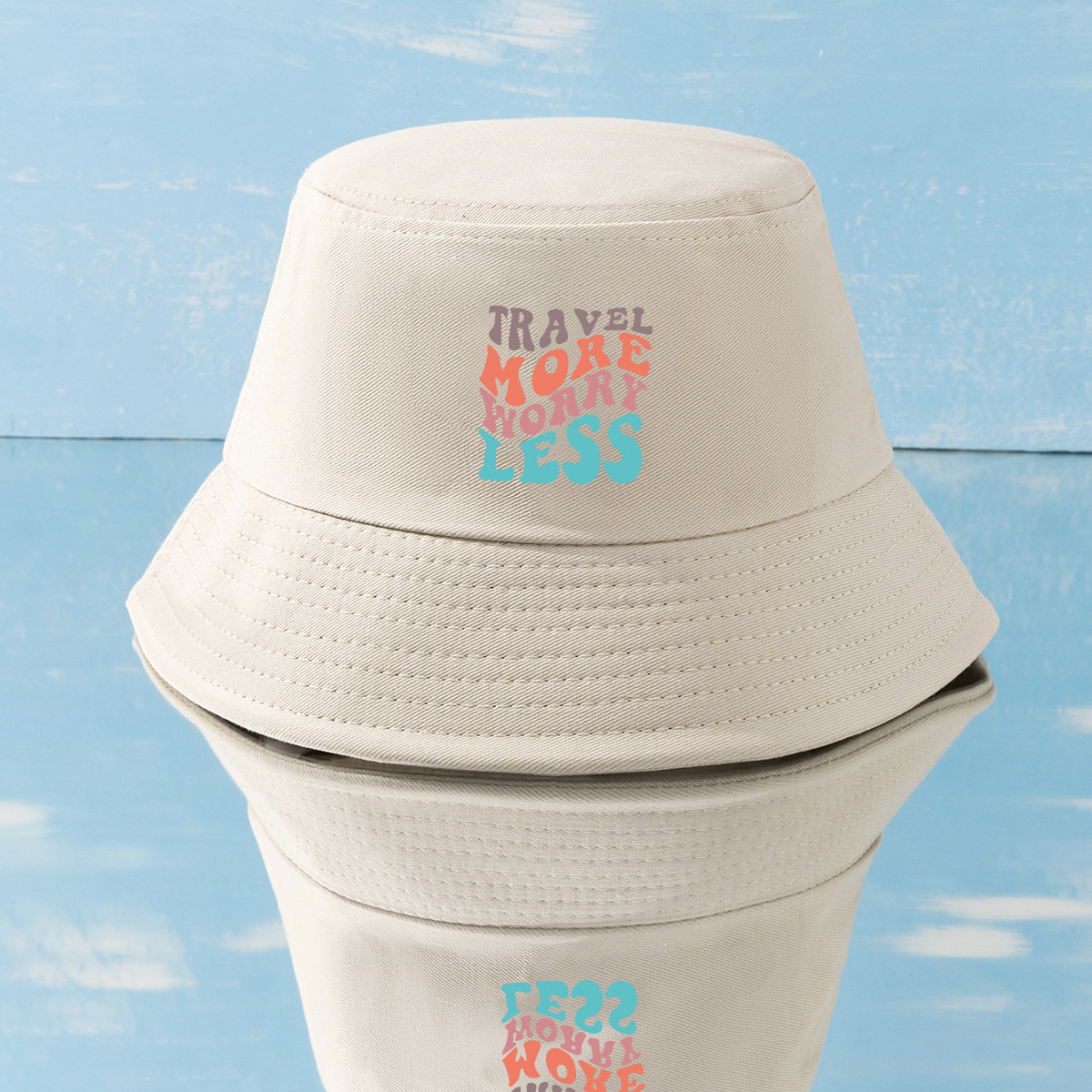 Women's Basic Letter Bucket Hat display picture 5