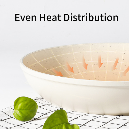 Medical stone pan, non-stick frying pan, wok, pancake, omelette, food supplement, small soup pot, steamer, induction cooker, universal