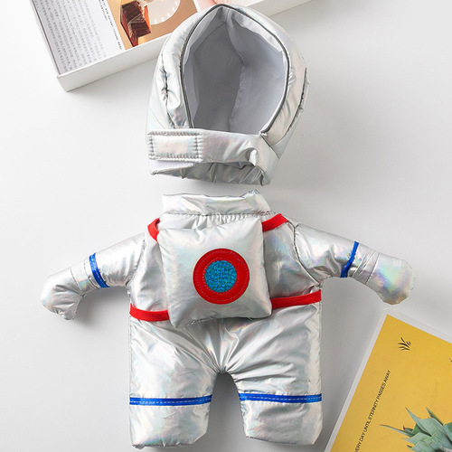 Pet Dog Astronaut Costume Halloween Funny Outfit