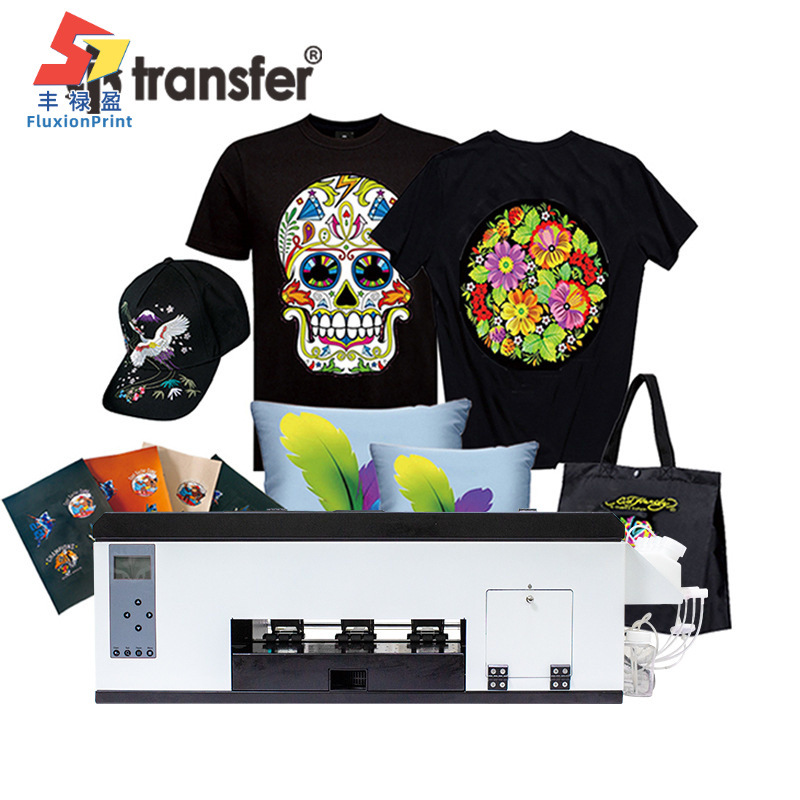 小型A3+打印机高速打印白墨烫画PET膜DTF打印机DTF墨水热熔粉