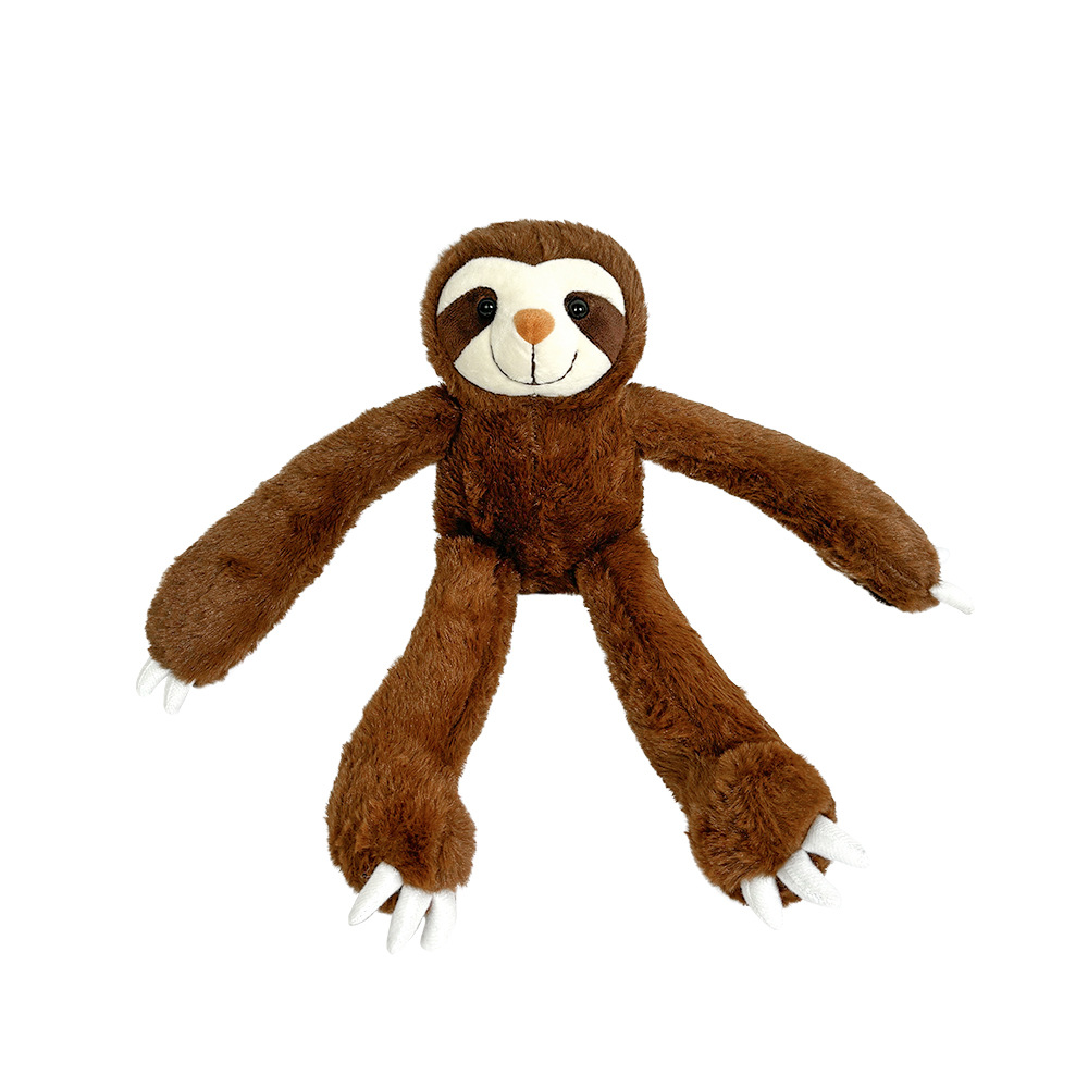 Transfronteriza Amazon en stock perezoso cortina hebilla de dibujos animados muñeca Correa magnética felpa juguete bosque animal muñeca