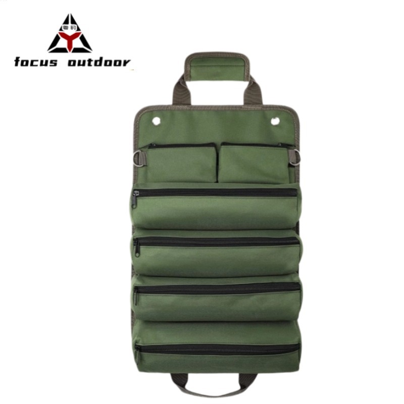 Bolsa de almacenamiento de herramientas de mantenimiento de Amazon Bolsa de almacenamiento de mantenimiento multifuncional Bolsa de colgar de gran capacidad Kit de herramientas tácticas portátiles