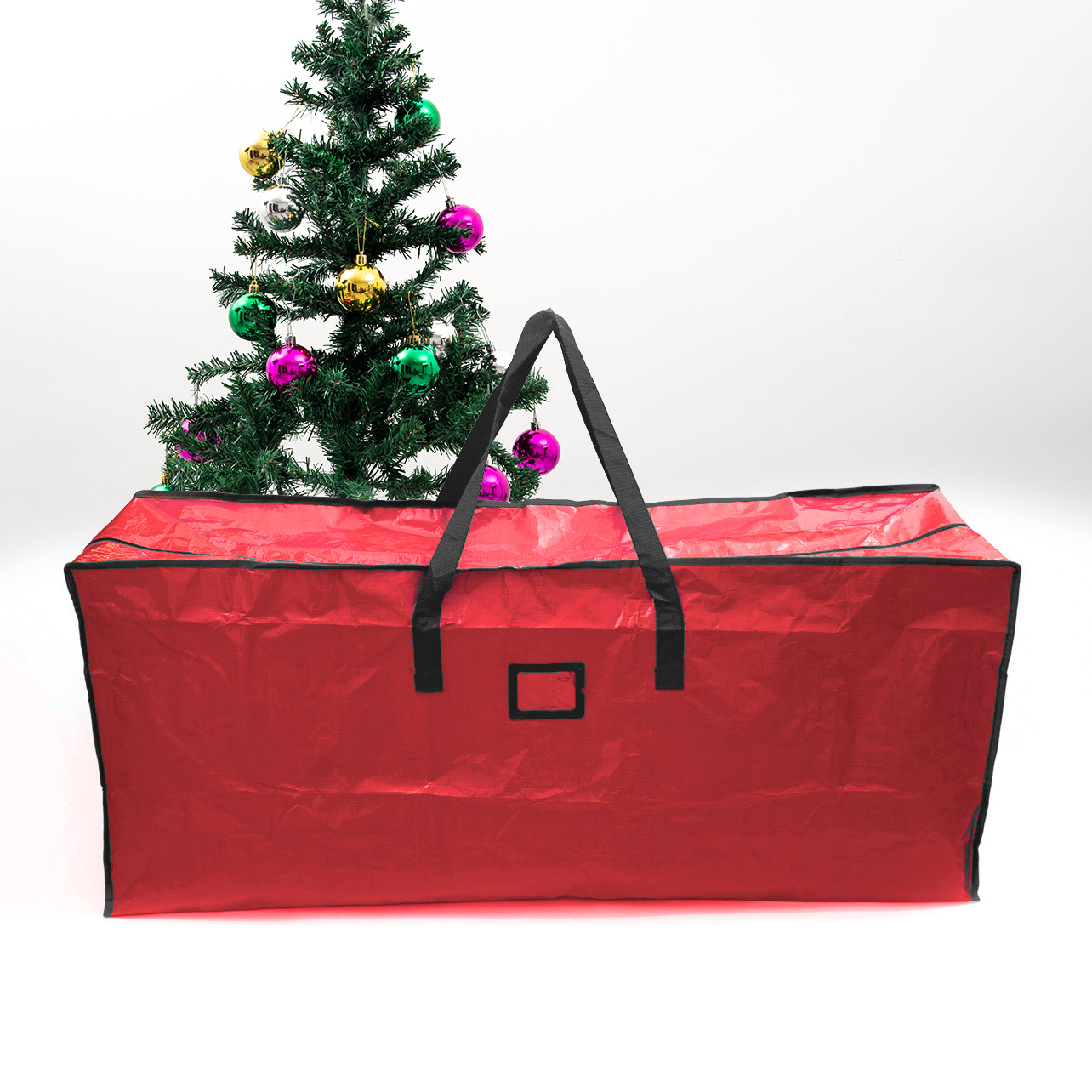 Ventas directas de fábrica de comercio electrónico transfronterizo 7.5FT9FT árbol de Navidad PE bolsa de almacenamiento bolsa de almacenamiento de Navidad en stock