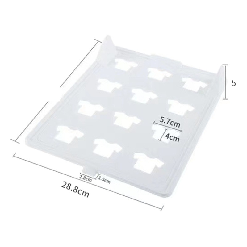 Brand New Pp Material Wardrobe Cloakroom Lazy Folding Board Pants Shirt Sweater Folding Board Storage Creative Home