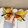 C03 Swallowtail-9933#yellow [full golden diamond]
