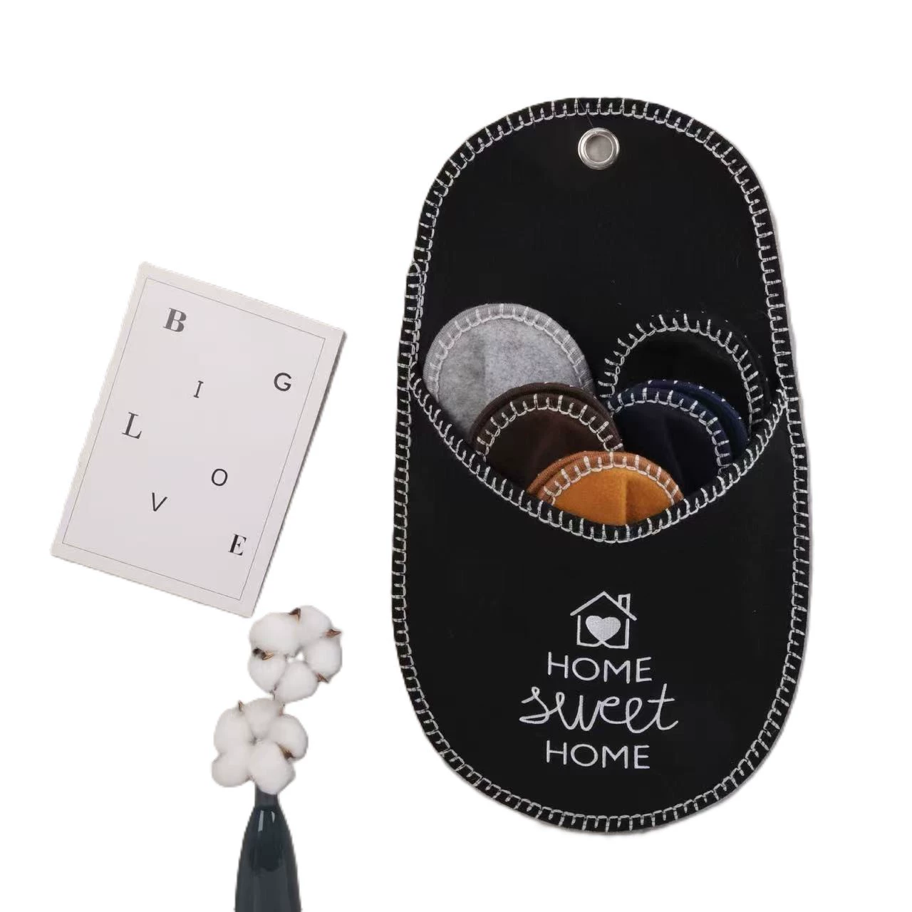 Набор войлочных тапочек для дома, комплект тапочек для родителей и детей, одноразовые нетканые тапочки для путешествий и отелей