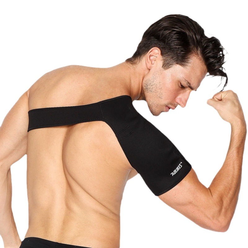 Baloncesto hombro Barbell protección fitness deportes equipo de protección cinturón hombres y mujeres transpirable hombro caliente ajustable hombrera fabricante