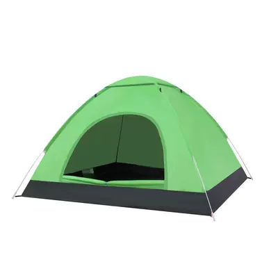 Avtomobil dam çadırları – Fully Automatic Quick-Opening Camping Tent - fruit-green-quick-opening-of-1-2-people-single-door-without-skylight-200125115cm