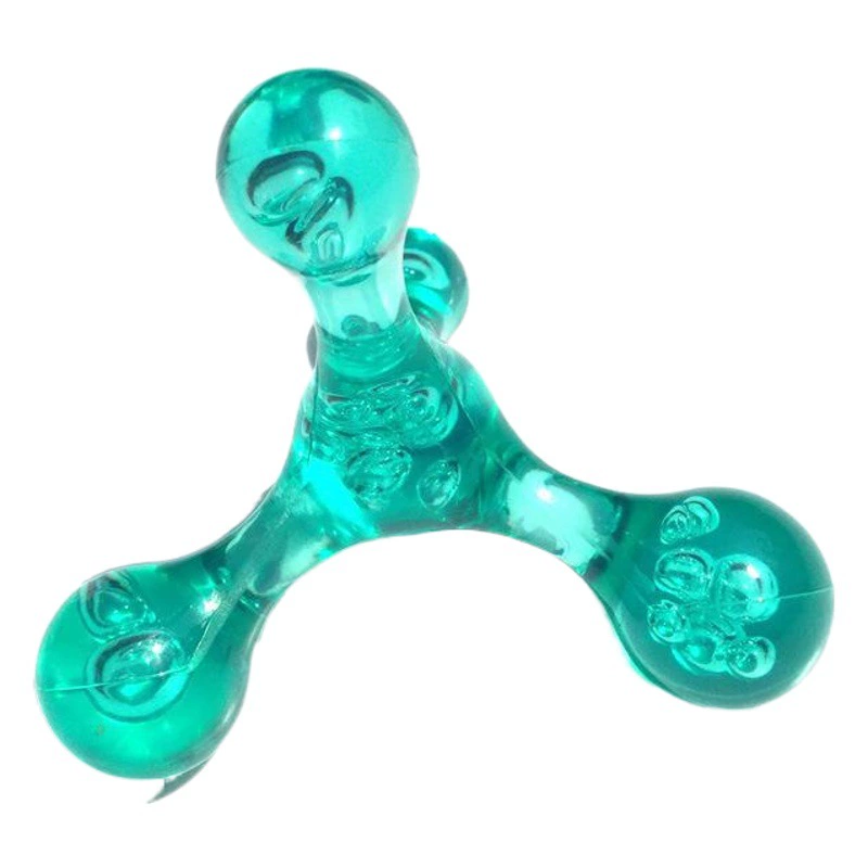 Лягушка массажер ручной баланс четыре мяч массажер обратно мини-массажер палку прямой ручной роликовый массаж клип