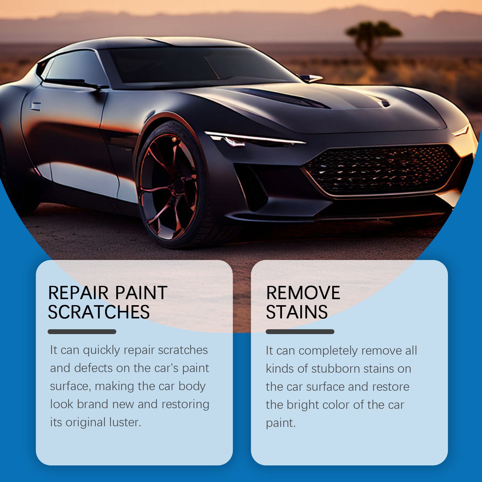 Rayhong Car Scratch Care Cream Paint Renovation Scratch Stain Removal Polishing Coating