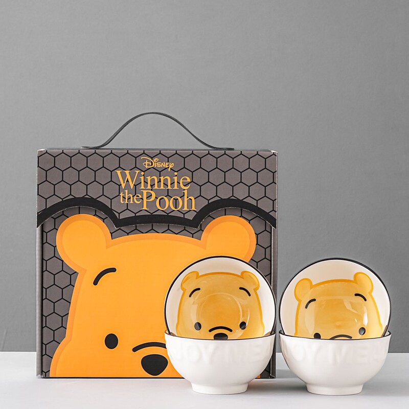Jutaoren Winnie the Pooh Series Creative Simple Ceramic Tableware Set Opening Event Promotional Gifts Wholesale Jutaoren Winnie the Pooh Series Creative Simple Ceramic Tableware Set Opening Event Promotional Gifts Wholesale