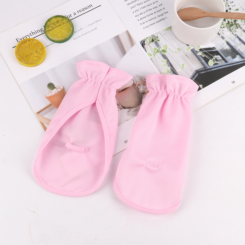 Guantes de protección solar de verano ciclismo al aire libre antideslizante, transpirable y resistente a los rayos ultravioleta guantes de protección solar delgados y guantes elásticos con dedos abiertos