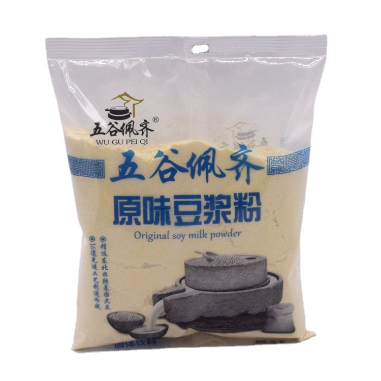 Grain Pechi Original Red Bean and Barley Soy Milk Powder 500g Casual Mixed Drinks Wholesale Breakfast Snacks