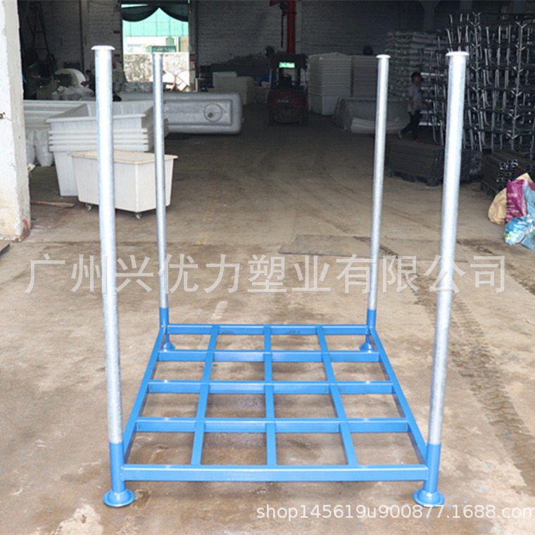 厂家供应：可重叠安全结实重型堆垛架/插管式针织面料堆垛架
