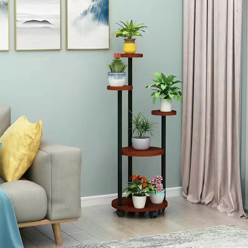 핫셀링(티크 컬러 패널 + 블랙 프레임) 유니버설 휠