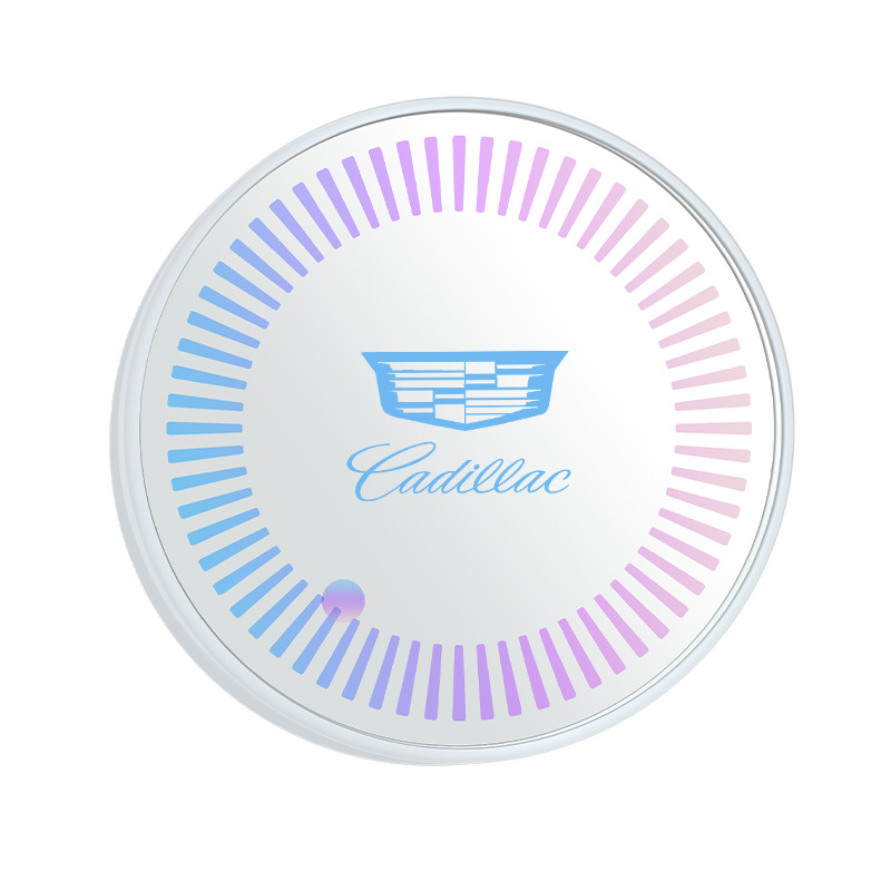 Aplicable a Cadillac ventana triangular luz de atmósfera inducción inteligente de automóviles iluminación decoración de color iluminado luz de atmósfera LED