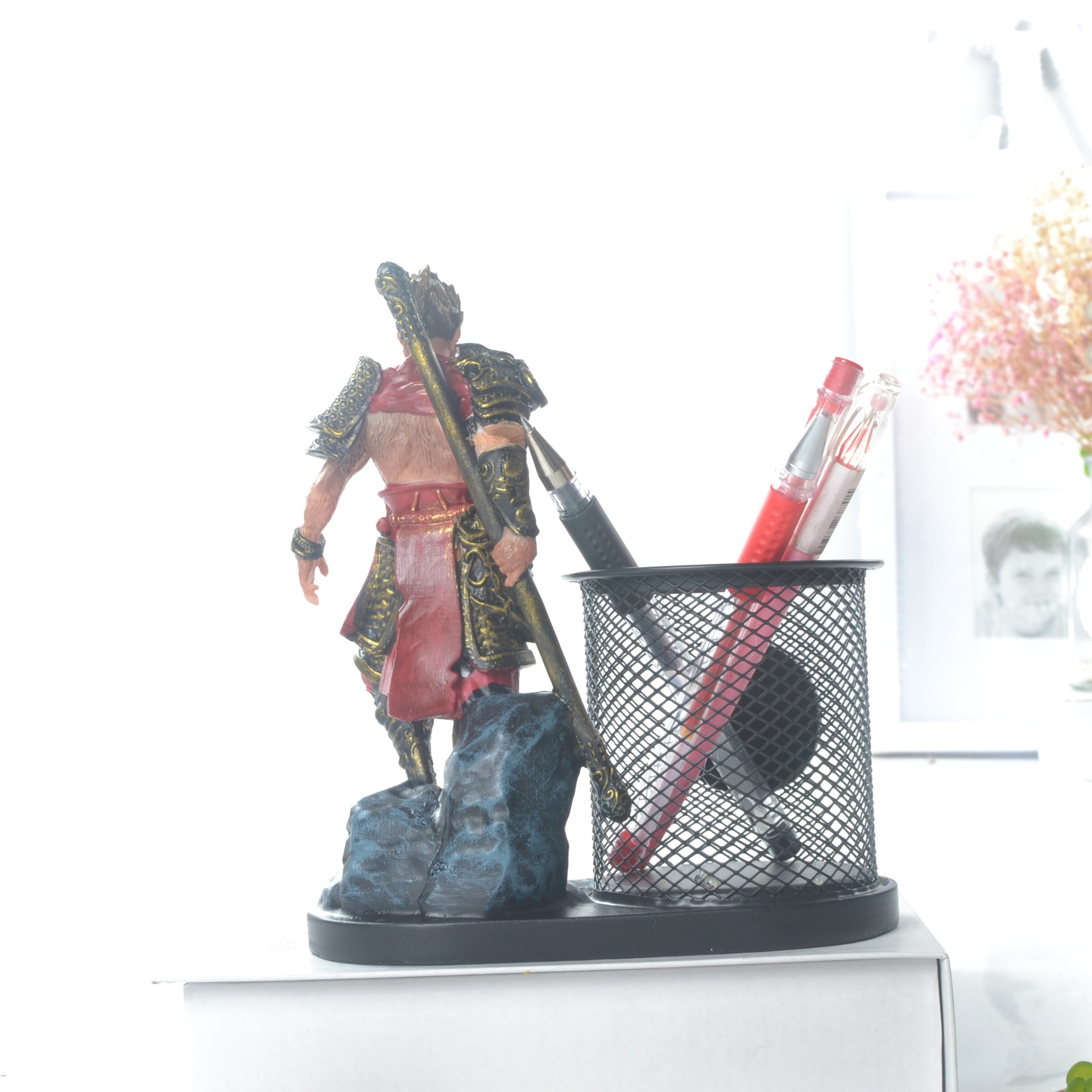 Portalápices de Harry Potter de gran capacidad, multifunción, estilo ins, almacenamiento de escritorio simple, artefacto, papelería para estudiantes, oficina