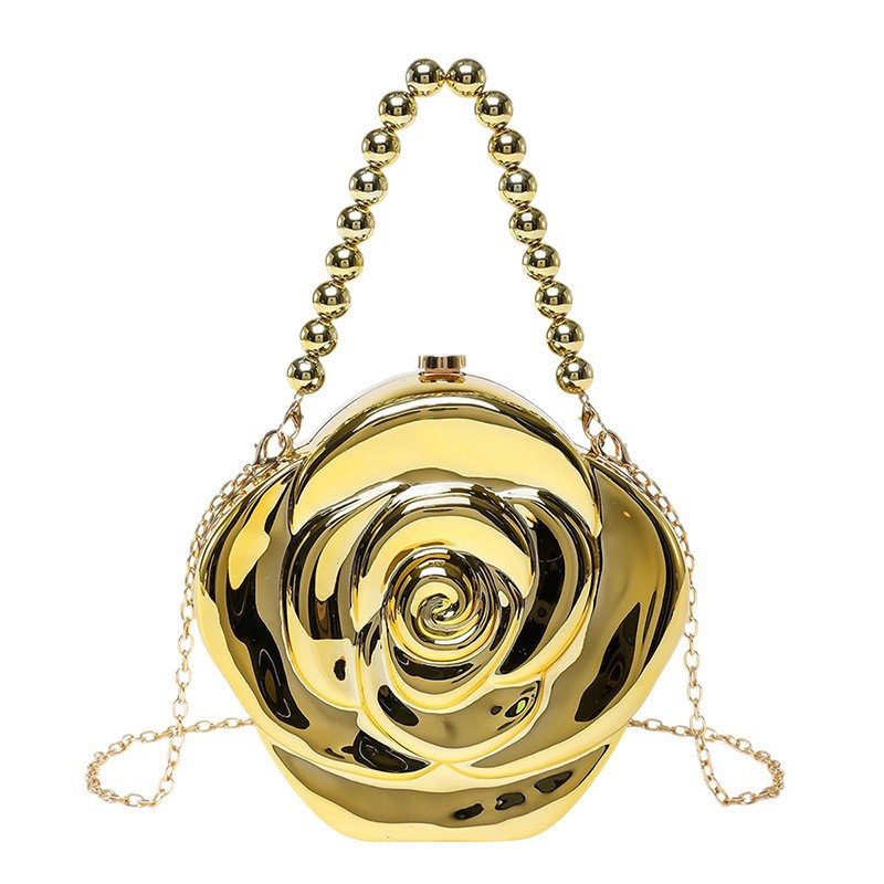 Grenzüberschreitender Verkaufsschlager: Acrylbox für Damen, 2025, einzigartiges florales Design, elegante Handtasche für den Abend_voghion.com