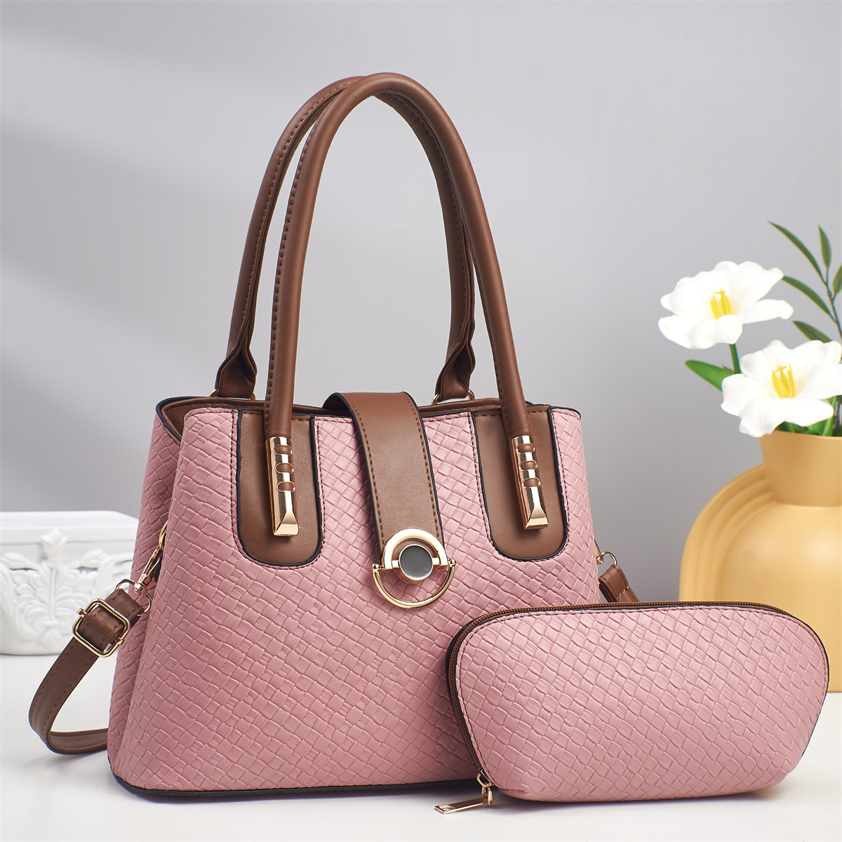 Versión coreana del bolso de mensajero para mujer de moda, bolso de mujer, bolso de hombro, bolso de mujer, temperamento de todo fósforo, nuevo bolso grande