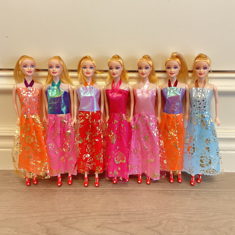 Comercio exterior barato único dulce muñeca Barbie sólida bolsa OPP juguetes para niños 1 yuan a través de la frontera