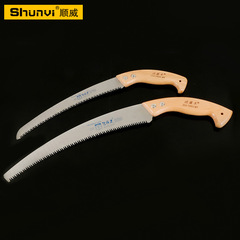 Supply of high-quality wooden handle hand saws, waist saws, woodworking saws, fruit tree saws, pruning saws, garden saws, gardening saws