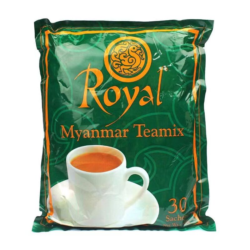 Myanmar Specialty Milk Tea Royal Milk Tea Royal Classic Rich and Fragrant Instant Milk Tea Imported from Myanmar