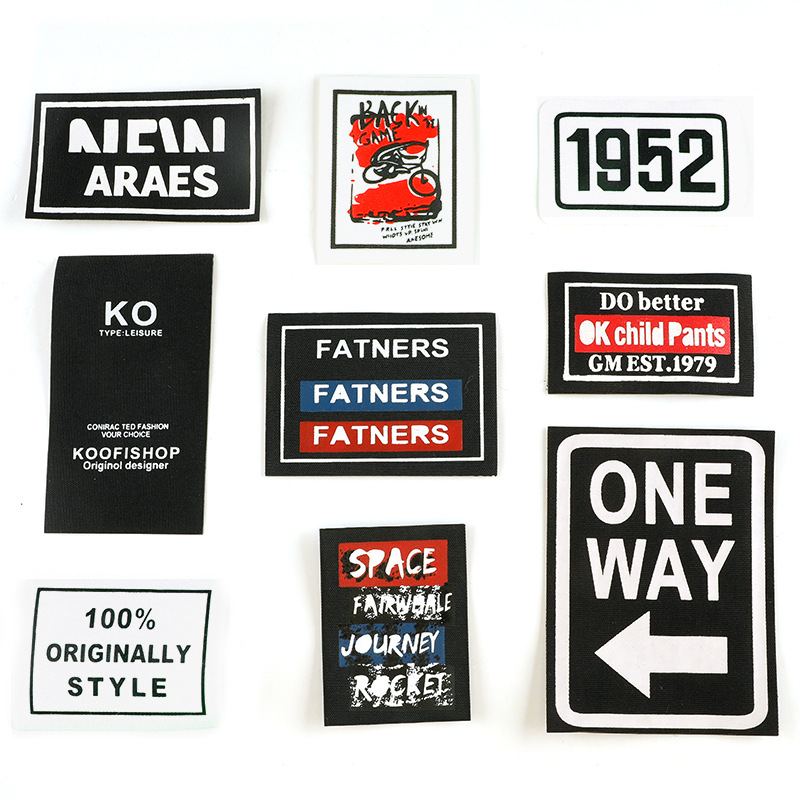 服装辅料印花布标徽章帽徽织唛DIY补丁贴跨境电商货源刺绣贴布贴