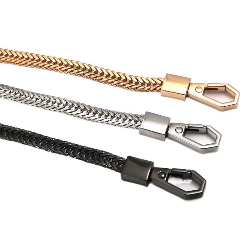 Cadena decorativa tipo zorro para reemplazo de tiras de bolso