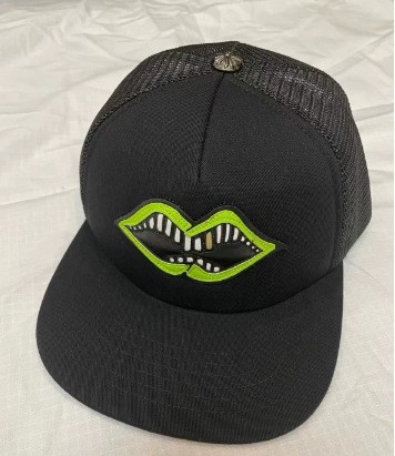 AMIRI estilo de calle para hombres y mujeres con el mismo sombrero de béisbol tendencia de protección solar sombrero de béisbol bordado de verano un cabello