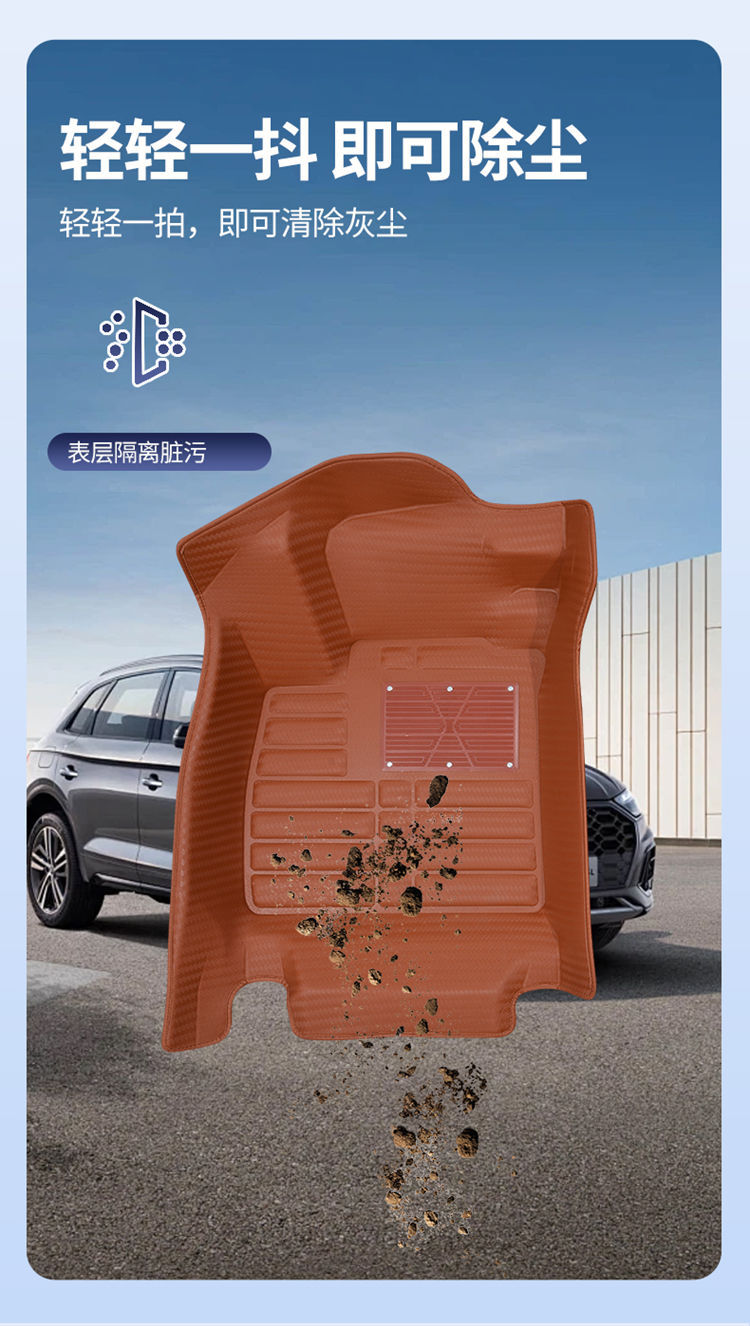 Suitable for Car Floor Mats Nissan Sylphy Qashqai X-Trail Teana Livi March Tiida Bluebird Sunshine Anti-Slip Floor Mats