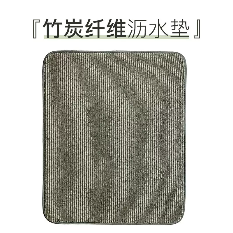 加工定制厨房多功能沥水垫滤水垫厨房用品收纳大号干燥置物垫餐垫