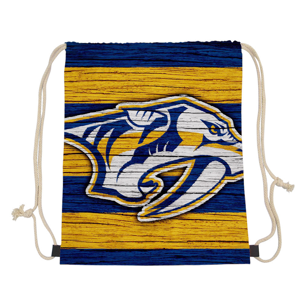 拉绳袋北美冰球联盟NHL印花厂直销外贸供应链跨境亚马逊