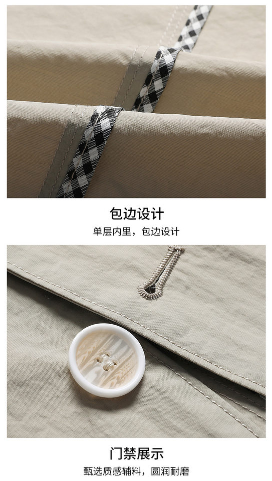 Áo vest nam casual dáng ôm, một hàng hai cúc, cổ vest, tay dài, chống nhăn, phù hợp mặc xuân thu — Màu kaki, Màu trắng, Màu xanh dương, màu đen chi tiết 20