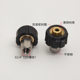 Plastic Shell Gun Tail Adapter 2 Points G1/4 Conversion M8M22