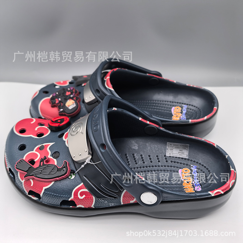 Naruto cruzado Sasuke / Taraya / Ushi kamikaze zapatos de playa cómodos ligeros antiolores EVA